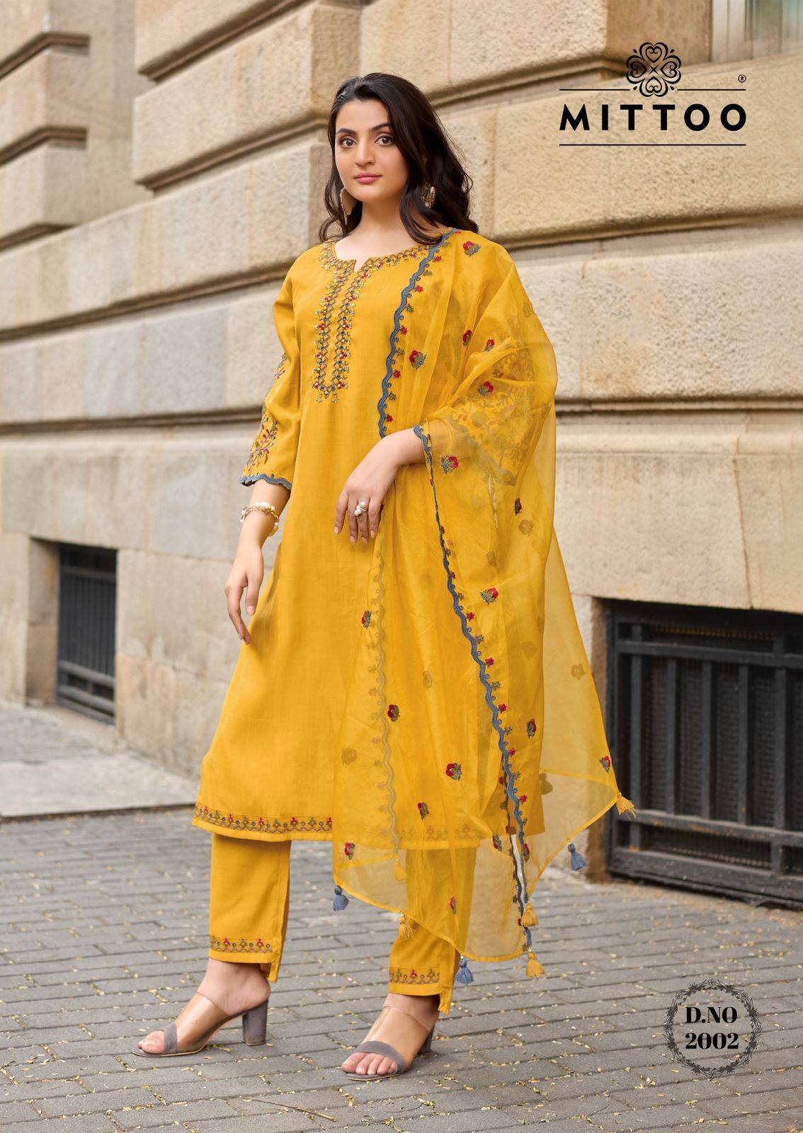 Rang Mahal By MITTOO 2001 To 2006 Stylish Beautiful Colourful Viscose Dresses At Wholesale Price